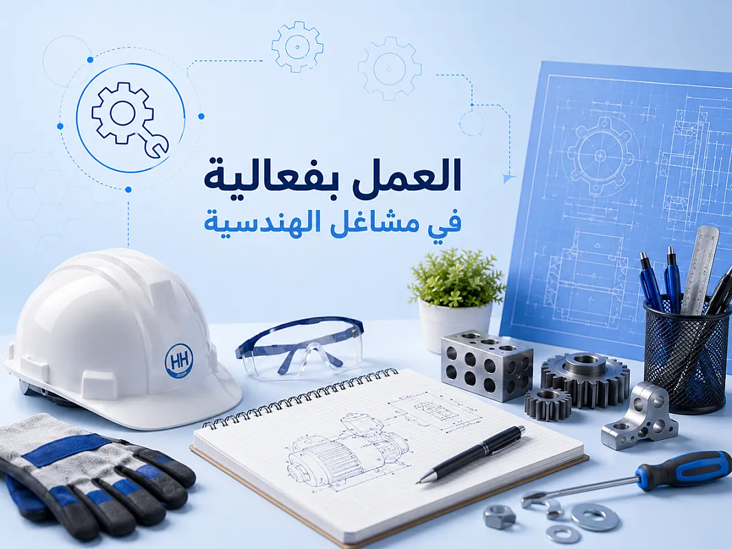العمل بأمان في الورش الهندسية