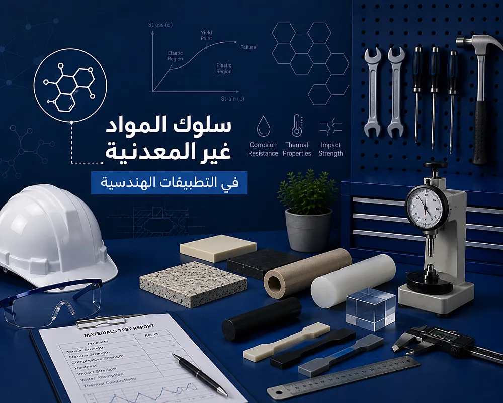 سلوك المواد الغير معدنية في التطبيقات الهندسية