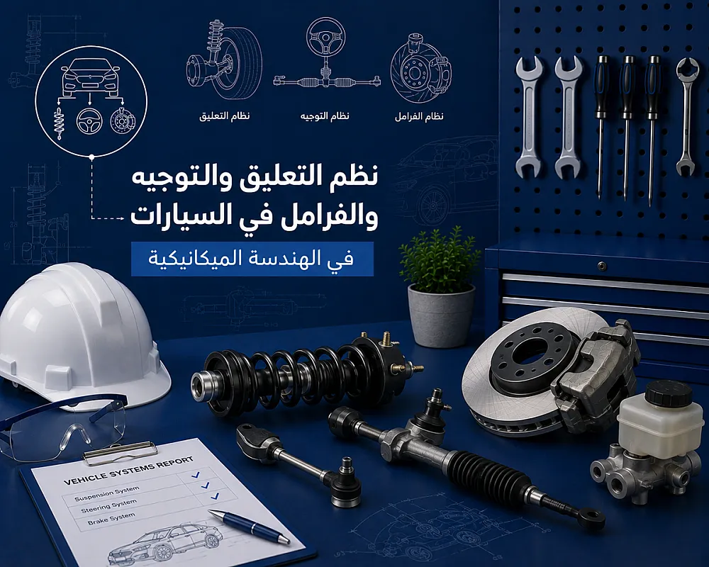 نظم التعليق و التوجية و الفرامل في السيارات