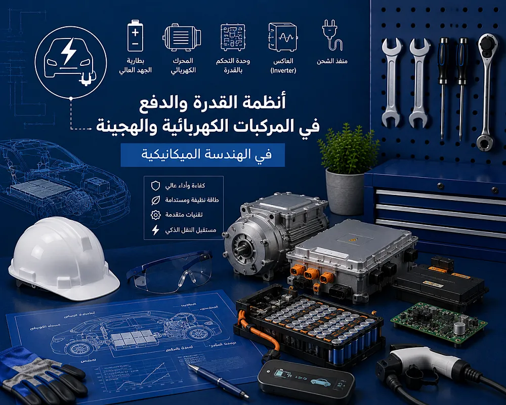 أنظمة القدرة و الدفع في المركبات الكهربائية